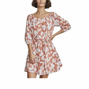 Elizabeth and James Short Belted Dress Small